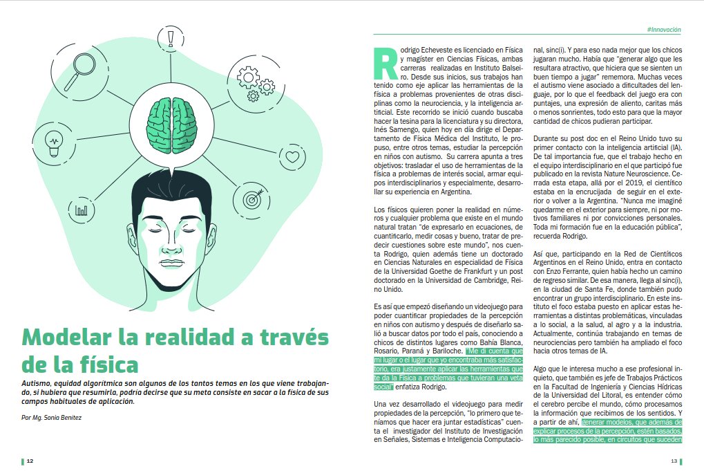 RSEcheveste's tweet photo. Muchísimas gracias al Departamento de Informática en Salud @informaticaHIBA del Hospital Italiano de Buenos Aires por la muy cálida nota en el último número de #InnovaSaludDigital! https://t.co/810Xv6NNMm