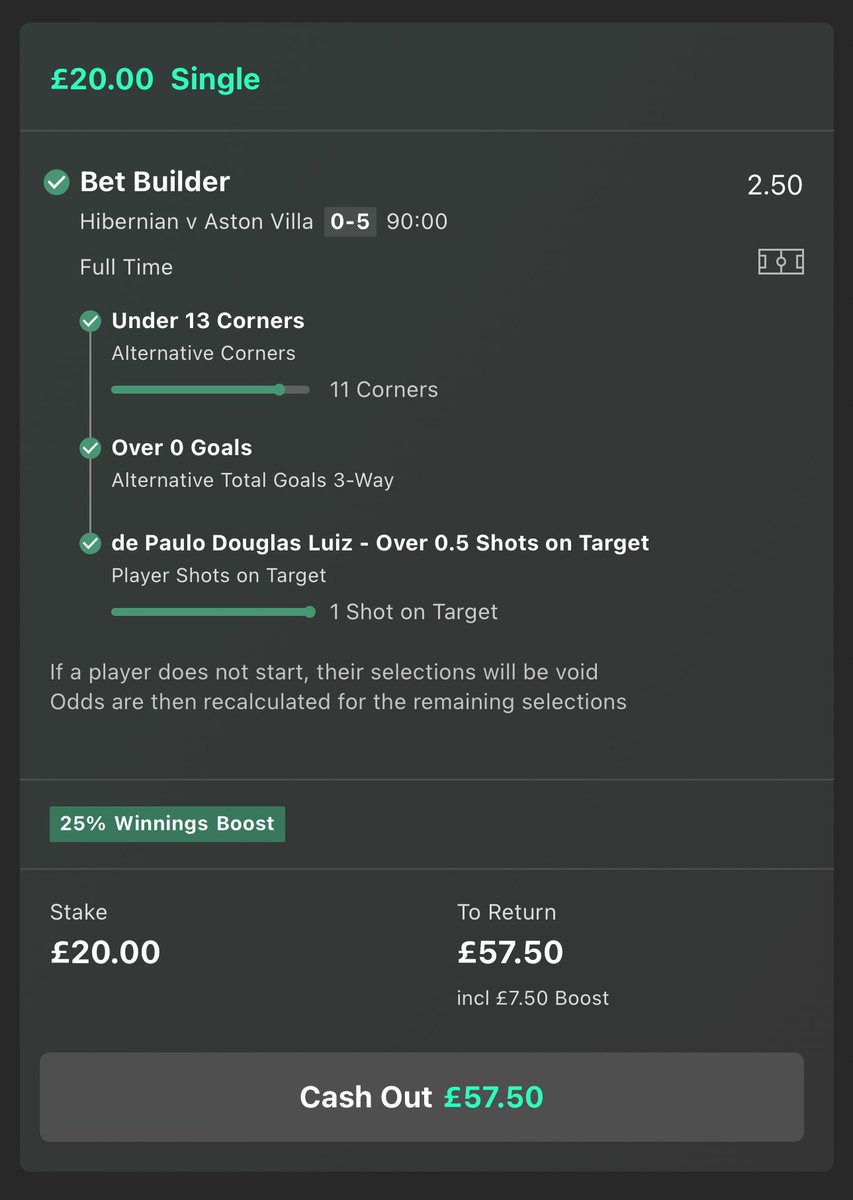 LordFootyTips's tweet image. 😍 OHH BOOOOOOOM! 

ANOTHER bet builder winner posted into the completely FREE telegram ✅🔥

I’ll giveaway the FULL £57.50 winnings to somebody who LIKES ❤️ / RTs 🔁 !!!

Drop those betslips if you were on👇