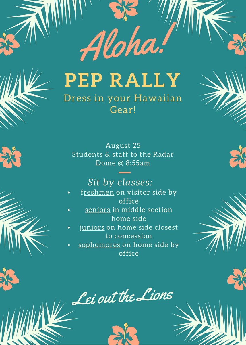 The LEHS CAGE tweet media