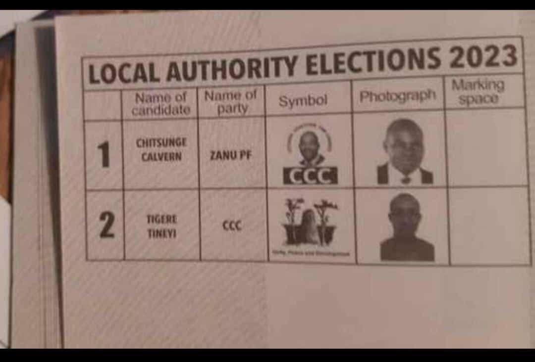 makhetani's tweet photo. Zimbabwe could pretty well be the devil’s playground. With @edmnangagwa’s @ZECzim as the referee.
Why bring us such shame?
#2023ZimDecides
#CCC4EVERYONE https://t.co/cs7NohCriS