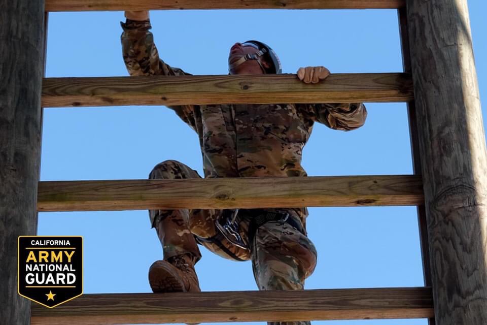 Climbing your way to new heights isn’t easy, but the view from the top is worth it. Get to your goals. 👉 NationalGuard.com/CA
