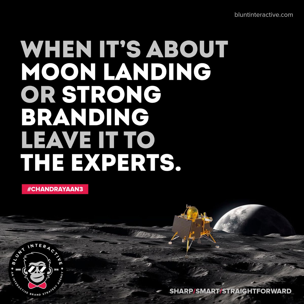 iprakhartiwari's tweet photo. Whether it's about the moon landing or strong branding relying on experts in their respective fields always ensures success.

We take immense pride in India becoming the first nation to touch the south pole of the moon with the success of the #Chandrayaan3 mission. 🇮🇳

#ISRO https://t.co/5JEoeClC20