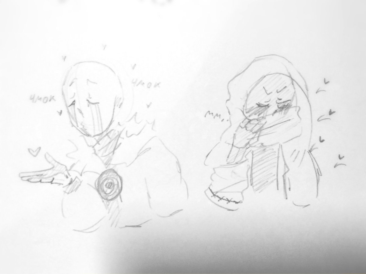 TheLittle_idiot's tweet photo. Oh, my God.. it's been a while since there were sketches. But what is it? Eclairs :D
well.. simply put ErrorKiller.
I love these boys. For me they are like two kittens :)
#undertale #undertail #errorsans #killersans #Killererror #errorkiller #error #killer #art #kitten https://t.co/JS9pcU4VLB