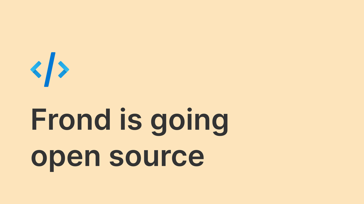 Frond tweet media