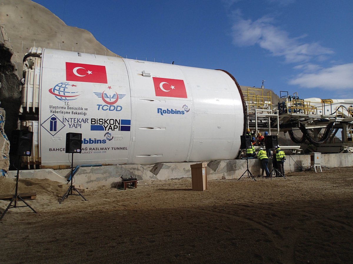 Want to read up on the tough #Robbins TBM that bored more than 18 km in some of the hardest rock ever encountered in Turkey? Learn more in our latest press release: robbinstbm.com/bahce-nurdagi-…