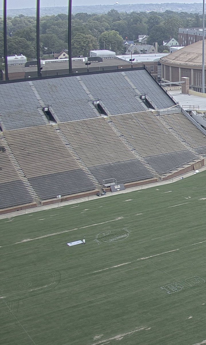 brettmpenrose's tweet photo. Looks like we get a Ross-Ade 100th season logo!! #BoilerUp #Purdue #RossAde https://t.co/Yv9rJizIBq