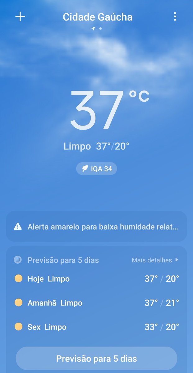Mr_batataTh's tweet photo. Inverno de cidade gaúcha é assim de 37°c https://t.co/JcS4uJs8M5