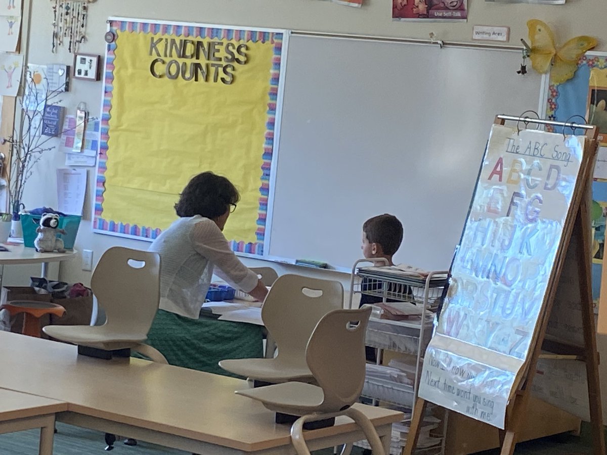 Cuteness overload at today’s kindergarten screening! 🥰