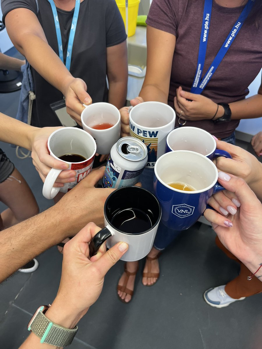 🎉Today we celebrated 🍻 our new lab🥼 we got for more 🦟 🦠🧬research with colleagues of the Disease Vector  & Ecology RG of National Lab of Virology 🇭🇺 #IroLab #newlife #invasivemosquitoes #virology #VectorBorneDiseases #ItsNotCoffeeInTheMugs 😉