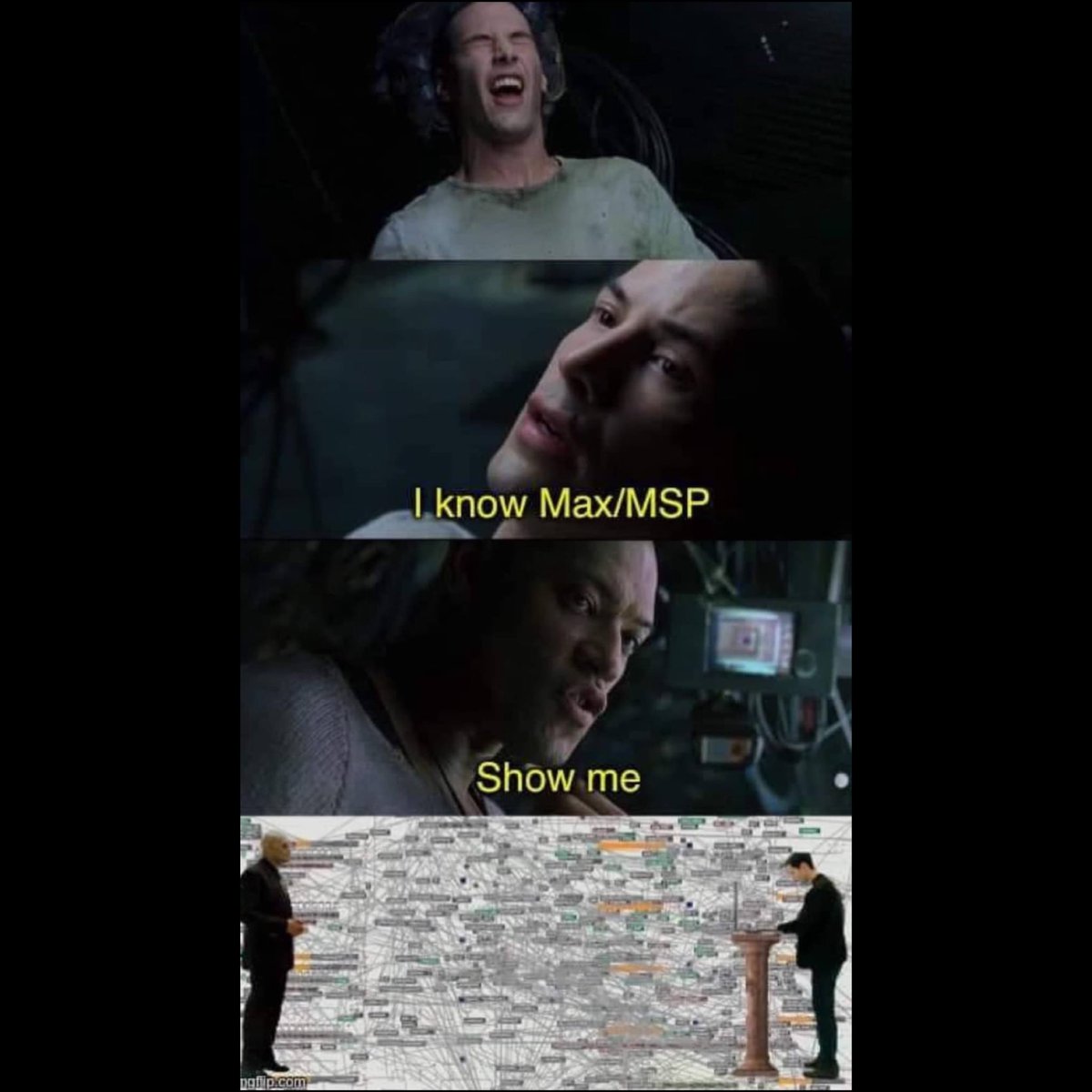 _onokio_'s tweet image. In backing up this “rim_shot” patch on my lunch-break I became a little carried away with experimenting again... 

What a treat to be commissioned by @cycling74 for their “Collaborative Drum Kit : Part 2”, you can download this patch and many more:
bit.ly/3YTsUoI
#maxmsp