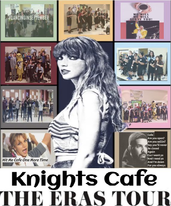💥Knights Cafe: the ERAs tour 💥
Big news, Knights: We are officially re-opening on Fri., Sept. 1st! Spread the word!