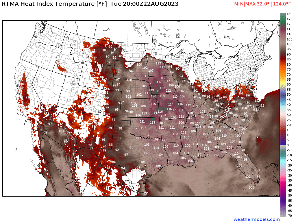 climateguyw's tweet photo. Main Topic:  Relentless Torrid Conditions From #HeatwaveConoco via @washingtonpost 
On the Extreme Temperature Diary- WED 8/23/2023                                                       At: https://t.co/DqTUVZvnxD
+new #Climate articles
@MichaelEMann @KHayhoe @ProfStrachan @ZLabe https://t.co/tjodV8ofZw