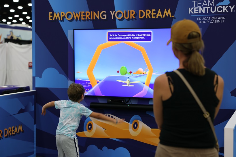 KyEdandLabor's tweet image. Visit the Education and Labor Cabinet booth at the Kentucky State Fair to meet our staff and learn about training, employment and educational opportunities. 
We’re here through Sunday in South Wing B!
#TeamKentucky #workforcedevelopment #adulted