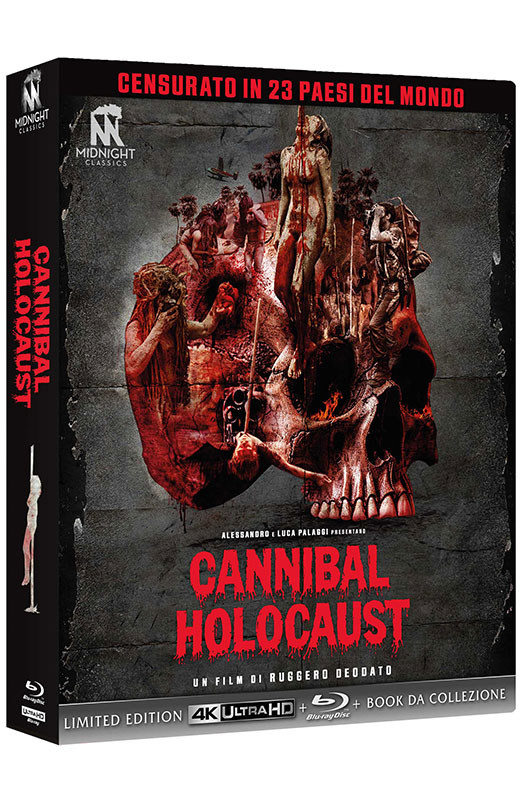 disc_connected's tweet photo. ***ANNOUNCEMENT***
Coming on September 28th on #4K in Italy from @PLAION exclusive #FanFactory site as part of their #MidnightClassics Collection: #CannibalHolocaust (1980)!
The film censored and banned in 23 countries of the world for the first time in uncut version in 4K. https://t.co/R9BGOtO91y