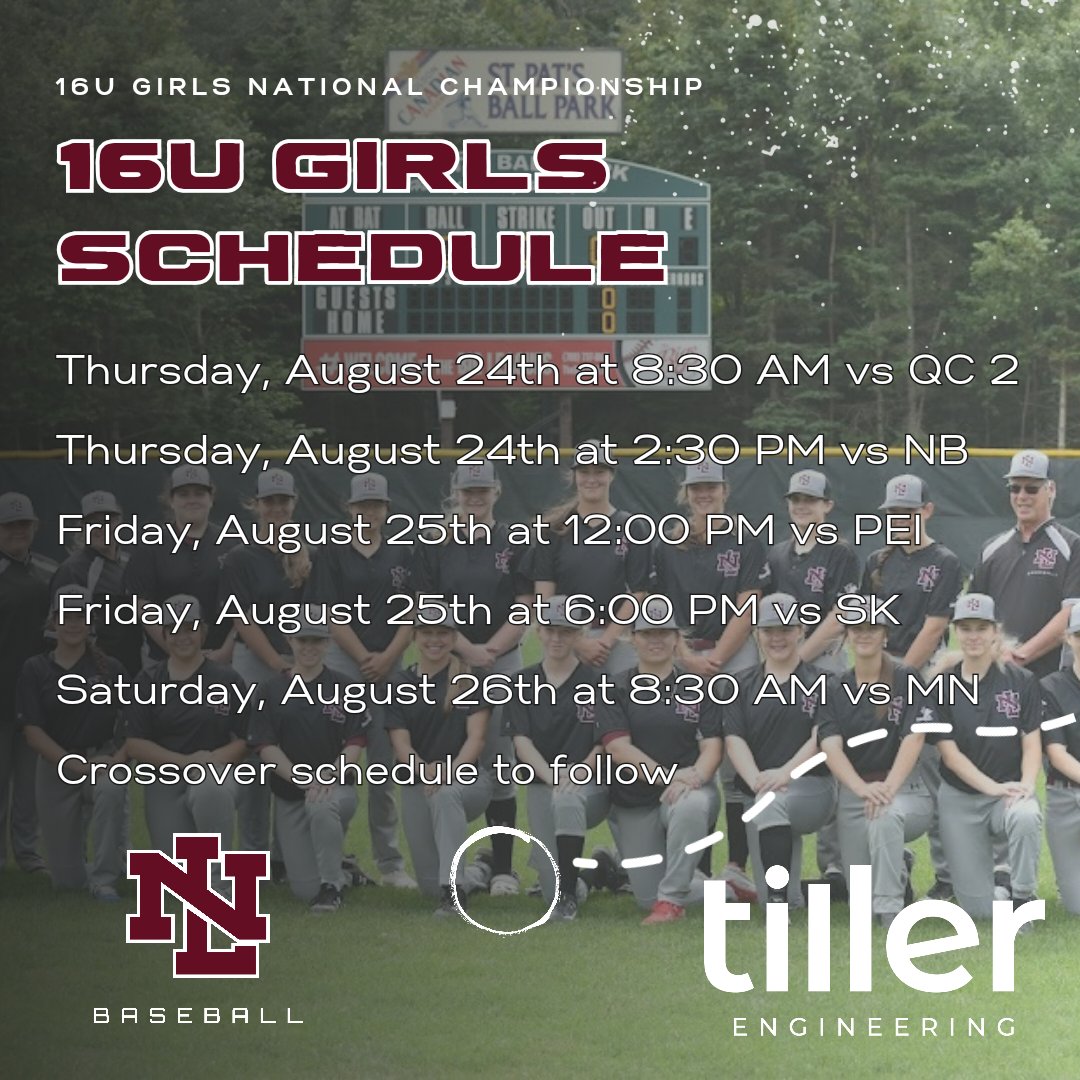 NL Girls Baseball tweet media
