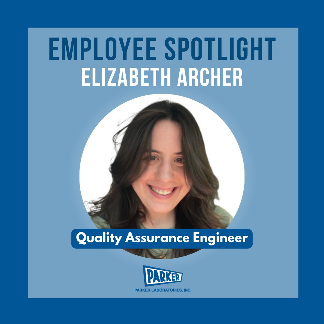 Meet Elizabeth Archer who just joined the Parker Team as Quality Assurance Engineer!

“I am most looking forward to working for a company that provides such an important product and making sure it is of the highest quality.”

#ParkerLabs #EmployeeSpotlight #NewHire