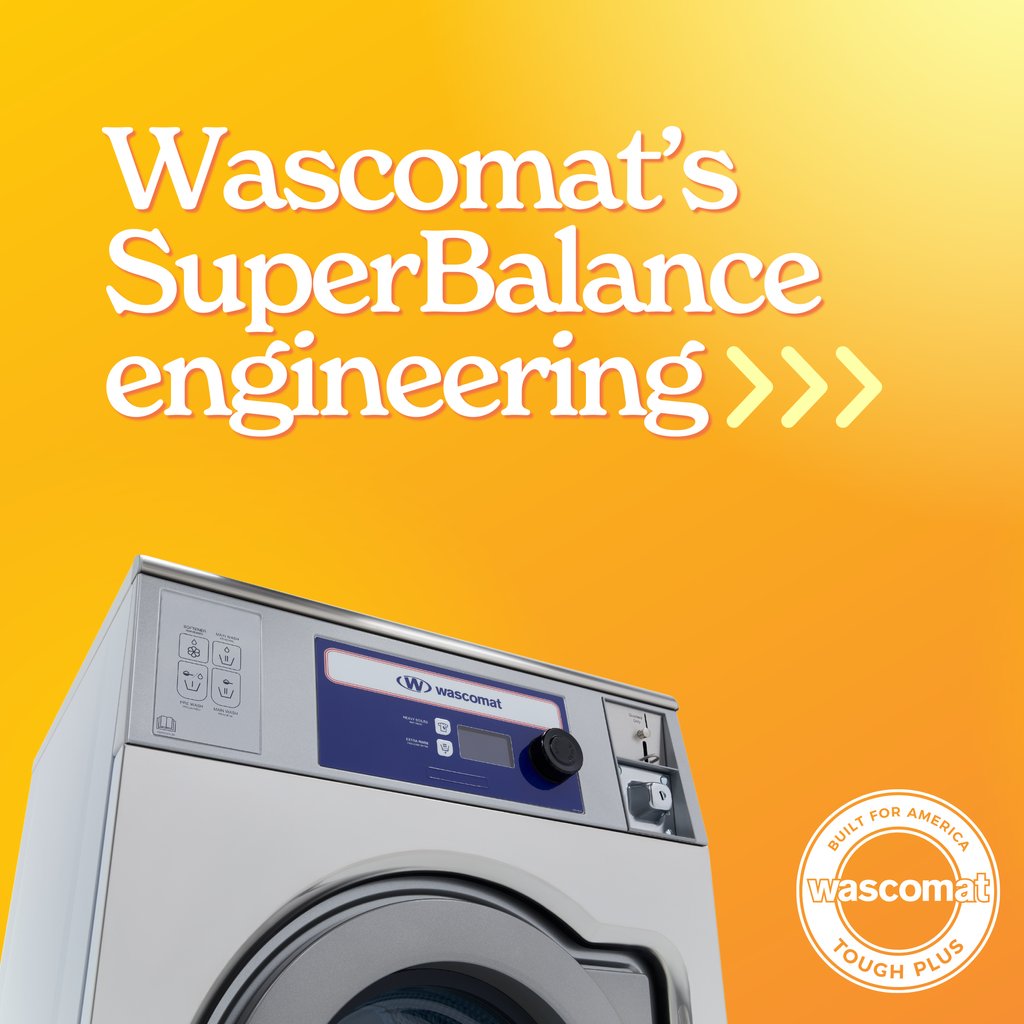 🔑 What’s a key feature that makes #Wascomat the most durable washer in the industry?

Wascomat washers are engineered with SuperBalance to protect them from damage over years of rigorous use. 

Learn more about SuperBalance here: laundrylux.com/blog/wascomat-…