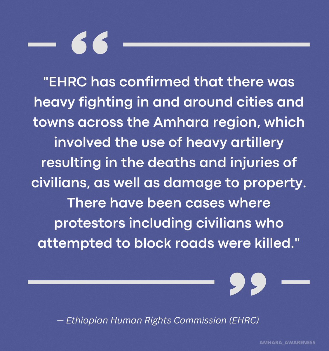 AAM_HQ's tweet photo. @UNOSAPG @Kigali_Memorial @AsstSecStateAF @StateDept @TheAfricaReport @AFP @Reuters @cnnbrk @UNReliefChief @UNICEFEthiopia @USAID_CPS @USAIDAfrica @WFP @VOANews @VOAAmharic @SophieHRW @LaetitiaBader @_AfricanUnion @EthioHRC @CPJAfrica @pressfreedom @nytimes Statements condemning the shelling of civilian towns in the Amhara region, killings of protestors, and mass arrests/ethnic profiling by Ethiopian authorities.
#FreeAmharaDetainees 

(6/7) https://t.co/7MgsQ9UCzQ