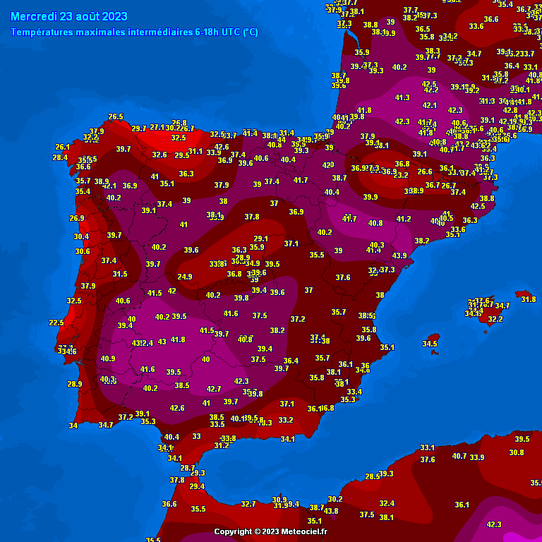 Historic heat also in SPAIN,hottest day on record
44 Bilbao 
43.9 Tortosa
41.4 Santander AP
43.3 Ramales d. Victoria  record for Cantabria (tb confirmed)

MONTHLY 
42 Pamplona AP &amp; Labrit
42.5 Girona 
41.7 Logroño
41.2 Lleida
-
ALL TIME

ITALY
37.2 Caselle AP 
ALBANIA
41.4 Durres