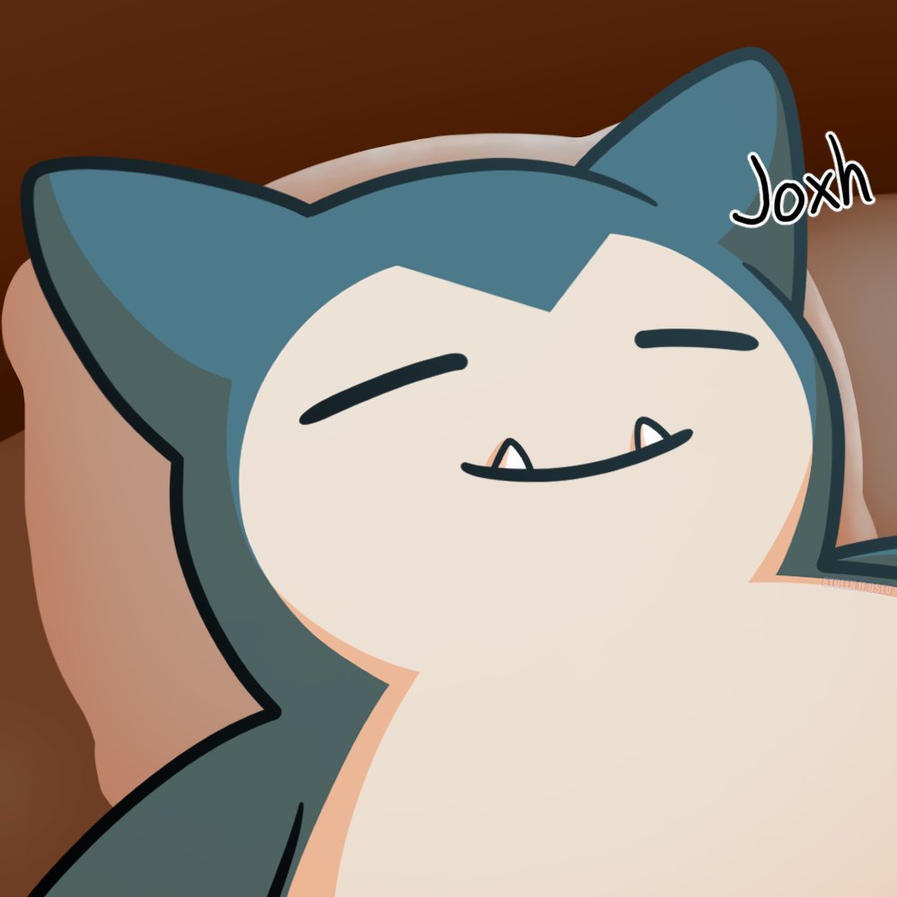 Snorlax doing their favorite activity!