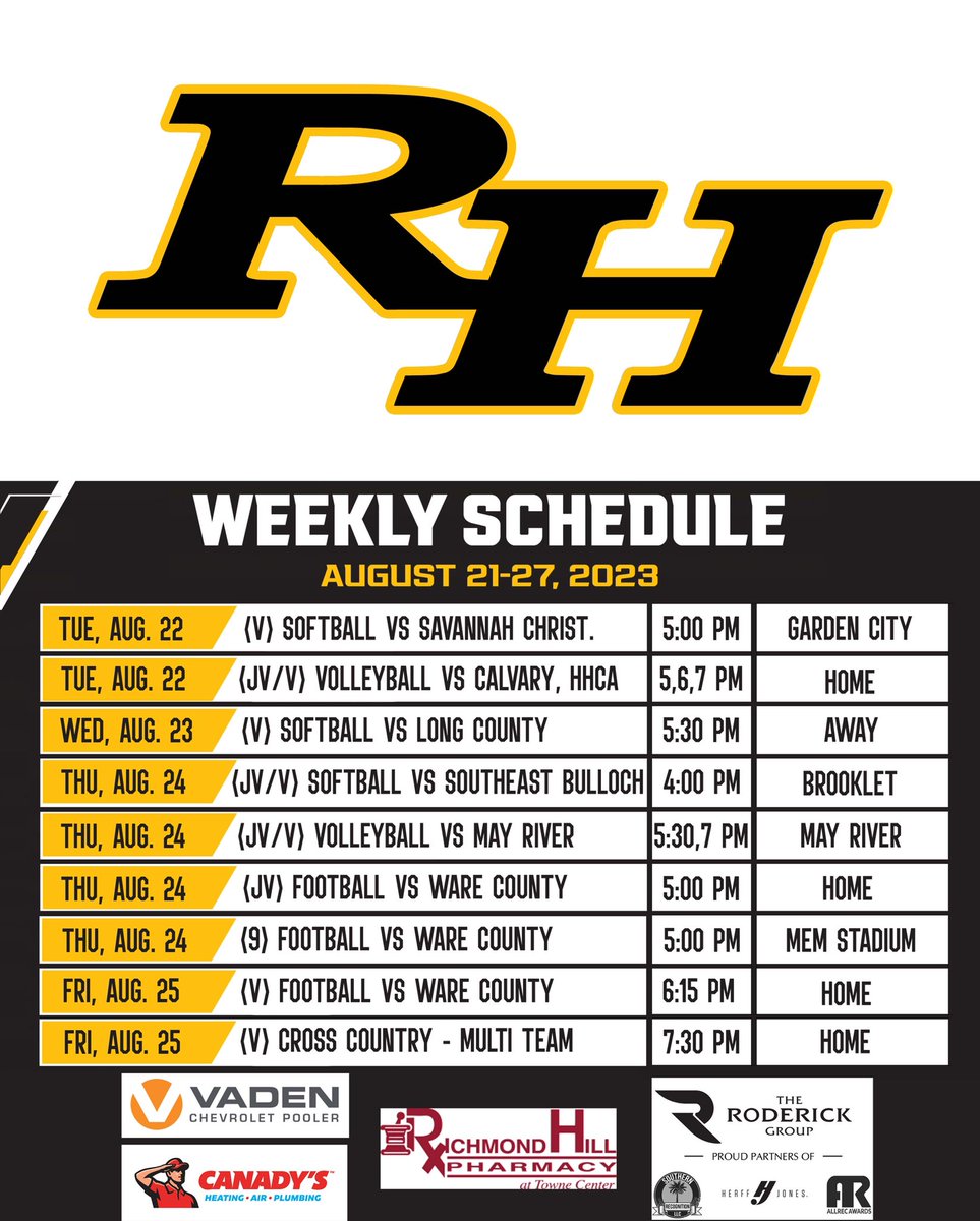 Richmond Hill Wildcats Athletics tweet media
