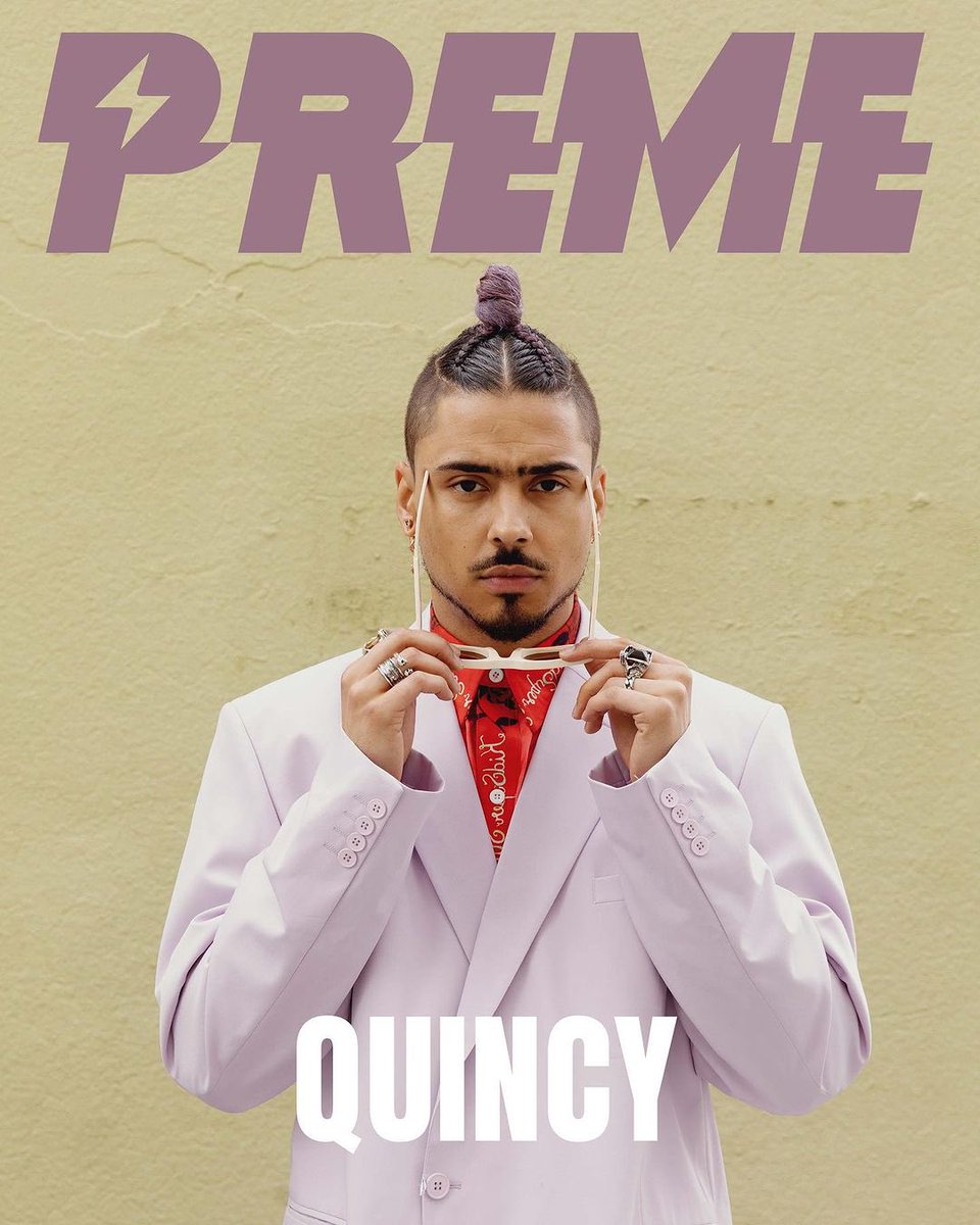 bestofquincy's tweet photo. Quincy x Preme Magazine #prememagazine https://t.co/AaMQ2rKgc5