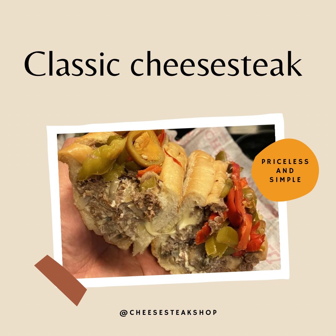 cheesesteakcorp's tweet photo. A cheesesteak is only as good as the person who eats it. 

#thecheesesteakshop #cheesesteakshop  
#phillycheesesteak #bayareafood #bayareaeats  
#sffood #welcomewednesday https://t.co/zEZ7shh8yY