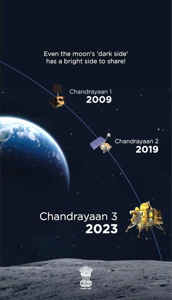 Just because you fall once doesn't mean it's the end. You only fail when you stop trying: <a href="/isro/">ISRO</a> made it clear today🌙🇮🇳