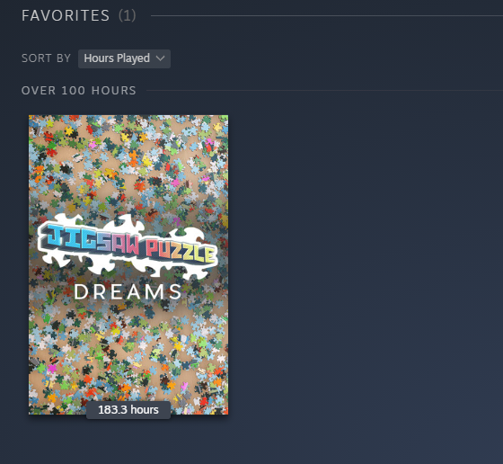 I have 500+ games on #Steam, and this is what my current #favorites collection looks like
#Steam #indiegame #free #currentlyplaying #theone