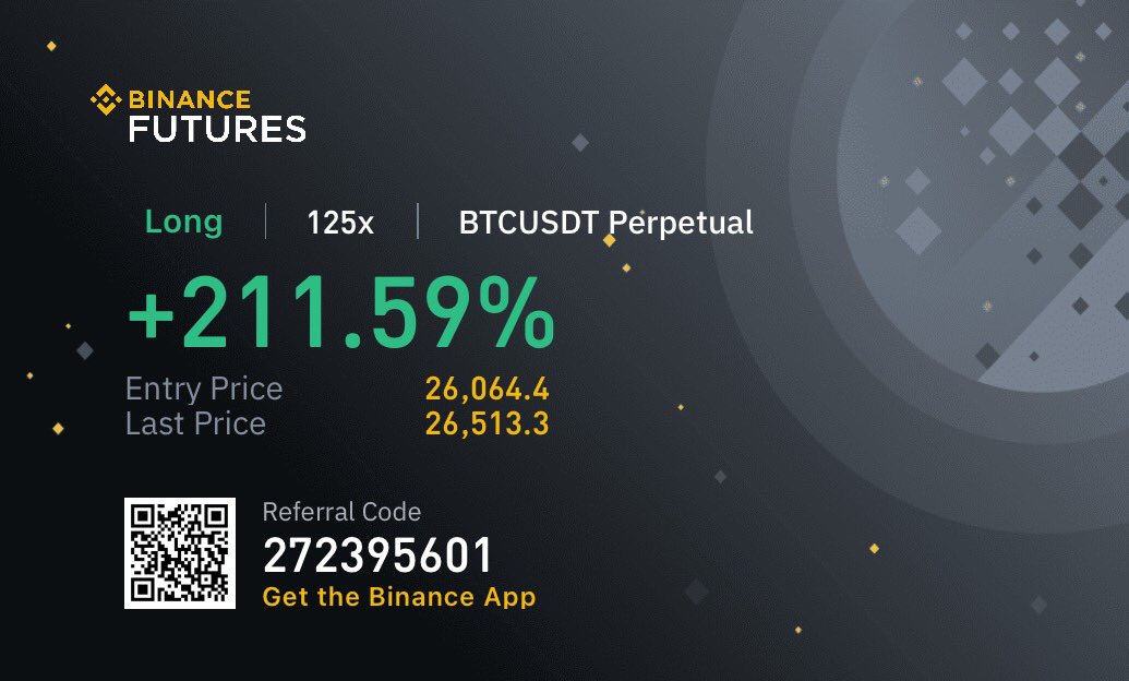Venomcrypto3's tweet photo. Btc Done Alhumdulillah ❤️💸 #cryptocurrency #alts #btc #bnb #trending #matic #btclong #ethshort #trending https://t.co/9U4skreS0a