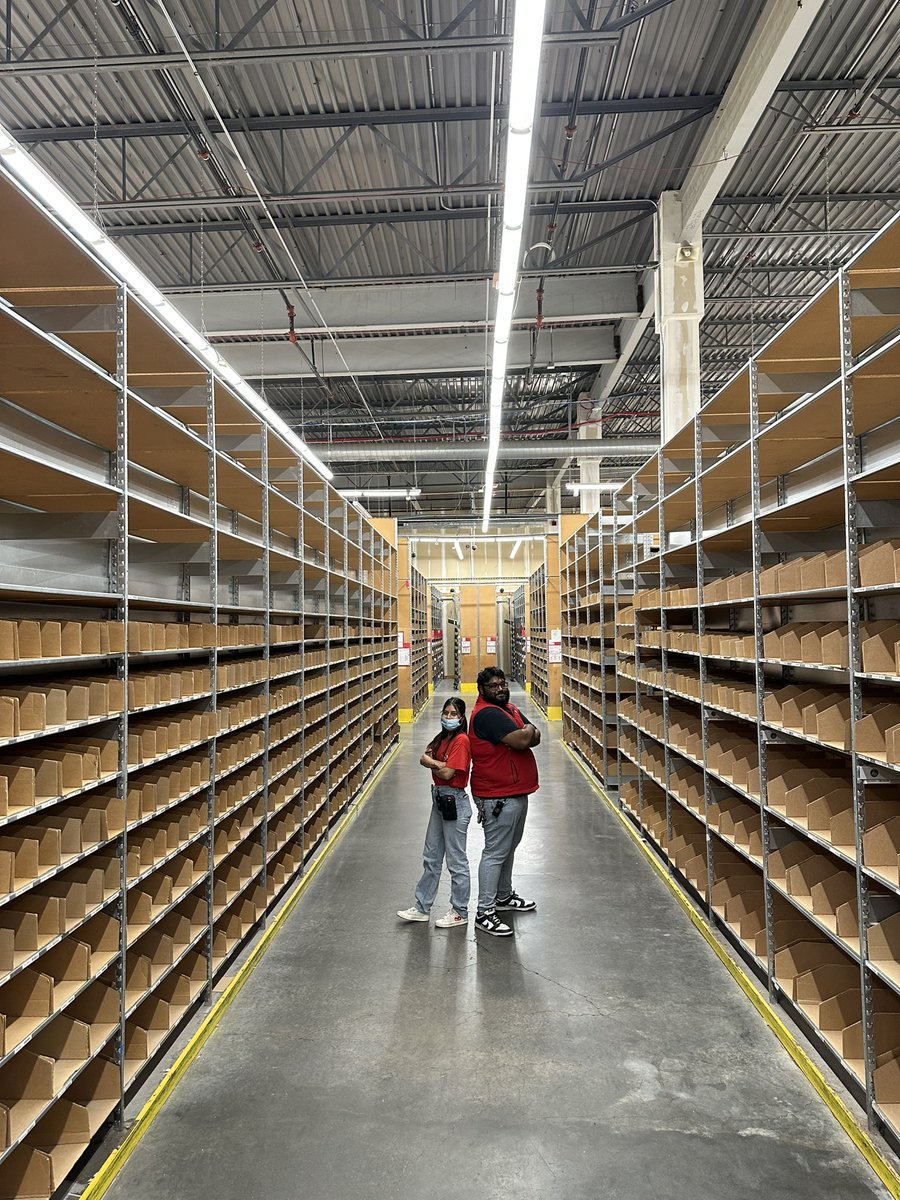 shriftah's tweet photo. How our seasonal Backroom looks at T1344!! #purged BTS 100% Purged right before our peak weeks! Recognition to TM Jennifer and my GM team! Let’s Go!!! ✏️📝📓.   

Next Up Halloween 🎃 👻 https://t.co/5At3Al2j2s