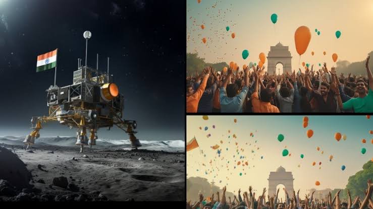 rupa_das84's tweet photo. Heartiest Congratulations ISRO!
Congratulations to all of us.. 

failure is the pillar of success..! 
Yes! finally we have done it.. ! 

Jai Hind 🇮🇳

#ISRO #merabharat
#chandrayaan3 #finallylanded
#proudmoment #proudtobeindian 
#congratulations #jaihind #India https://t.co/4w3aVlqmlz