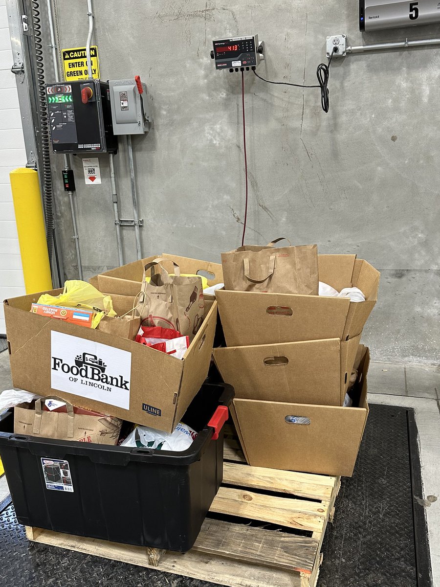 Thanks to all who came out to our scrimmage last Friday. We were able to donate 373 pounds of food to the Food Bank of Lincoln.