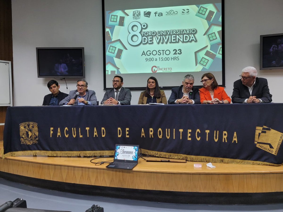 enconcreto's tweet photo. Iniciando el 2do panel «¿Cómo promover los beneficios y plusvalía de
la vivienda y comunidad sustentables?» en la mesa de #Sustentabilidad en el 8vo #ForoUniversitarioVivienda https://t.co/KK4g4LyQvl