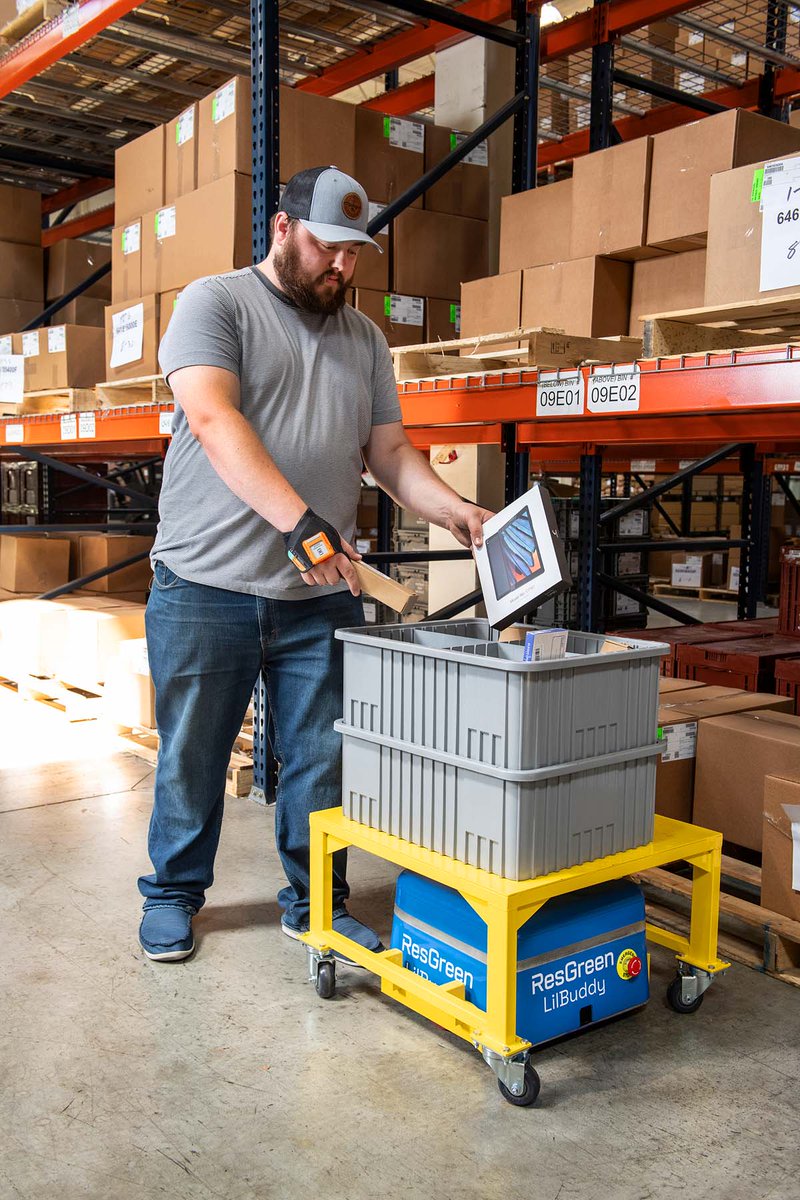 ResGreenGroup's tweet photo. ResGreen partnered with wearable tech pioneer #ProGlove to improve #CollaboMation and productivity for businesses. Collabomation is a new term for automated human-machine collaboration that  eliminates mundane and repetitive tasks for workers - //tinyurl.com/3w6mt83v. $RGGI https://t.co/GWs5GXnGle