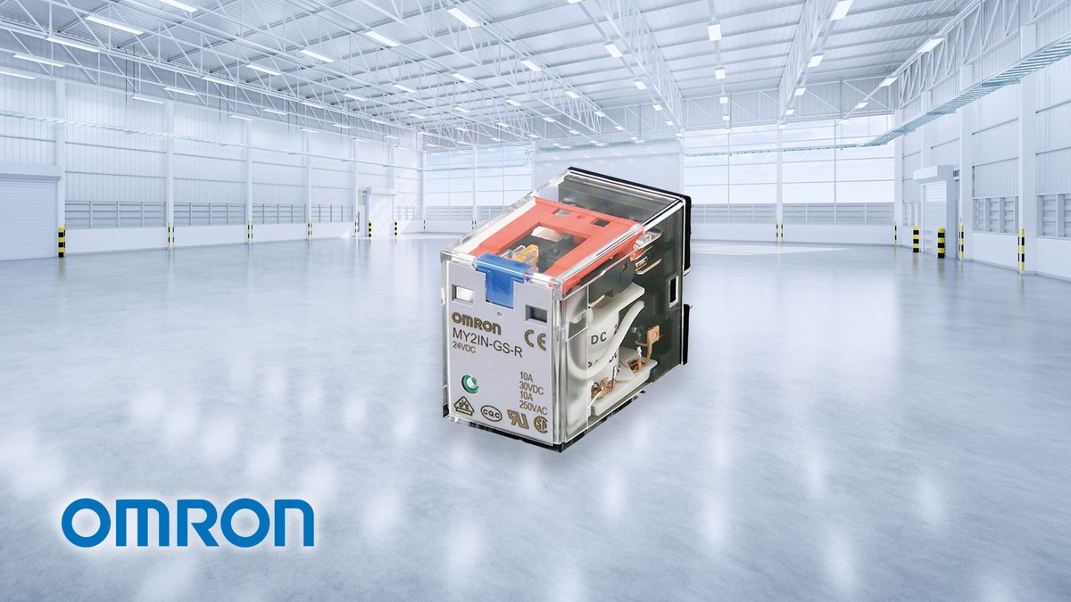 OmronAutomation's tweet photo. On top of all the existing functionalities you’ve been enjoying with the #OMRON MYS relay, the MY-GS-R miniature #Relay has a new mechanical indicator that lets you confirm relay operation with certainty. Find out more: https://t.co/XuRFeEDqMt #MechanicalRelay #PanelComponents https://t.co/bjlwlGvK8o