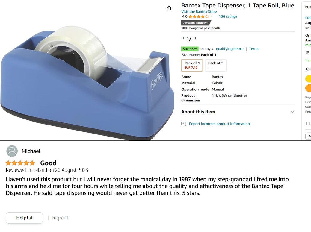 Michael1979's tweet photo. The advancement in tape dispensing technology over the years has been incredible https://t.co/FCPiCL9i1W