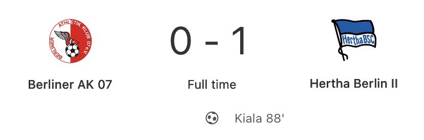 EastGermanFooty's tweet photo. In the West Berlin RL Nordost clash tonight, Hertha BSC II maintain their 100% record with a late winner at BAK.
They are now top after four games.
#RLNO #BAKBSC https://t.co/UVSHJ2i711