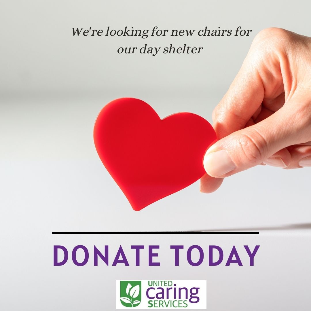 The chairs in our day shelter need replacing! We're wanting to replace them with 30 to 40 stackable Lifetime Chairs. Please consider donating this necessity.