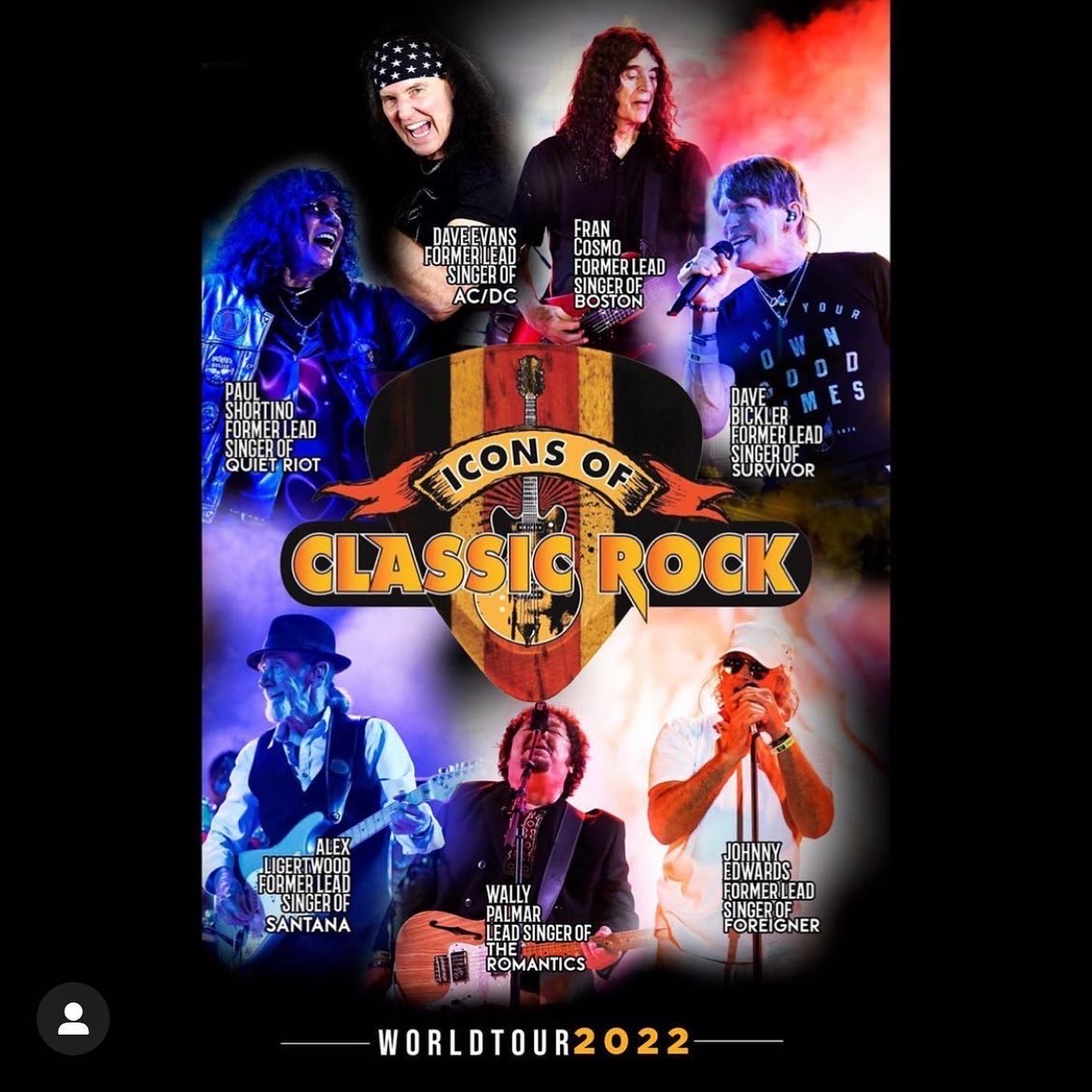 PaulShortino's tweet photo. Great Line up of singers and Band is off the hook @WallyPalmer @davidpickler #FranCosmo #AlexLevergood #JohnnyEdwards @DaveEvansACDC https://t.co/x18wCCrdV9