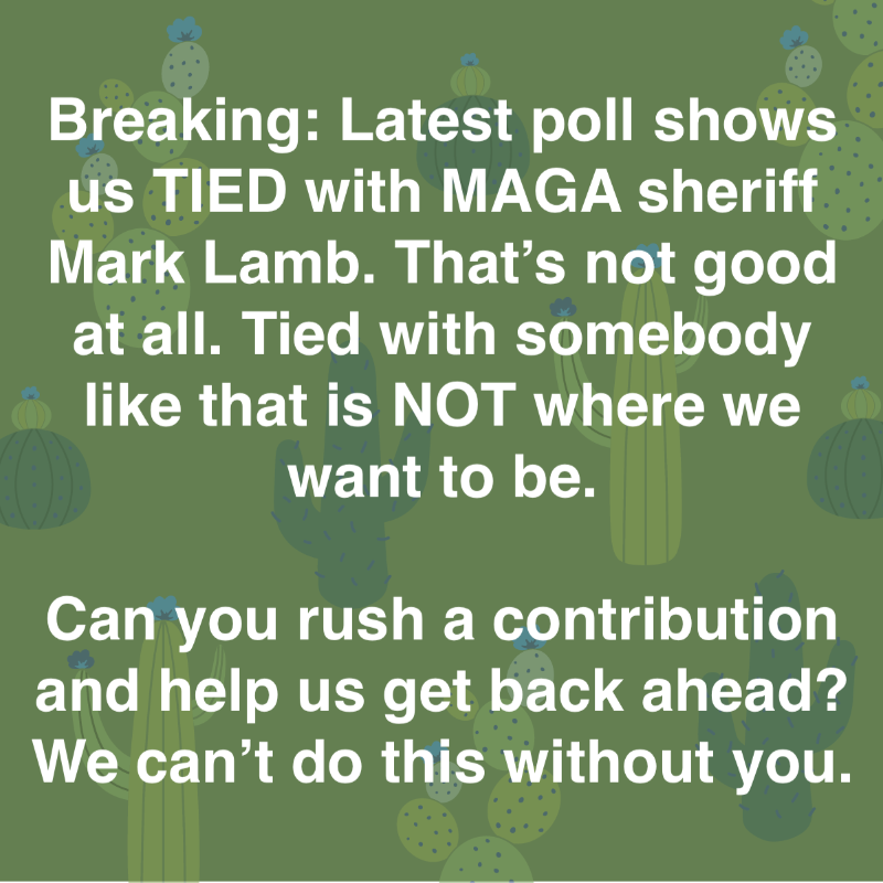 RubenGallego's tweet photo. Urgent!