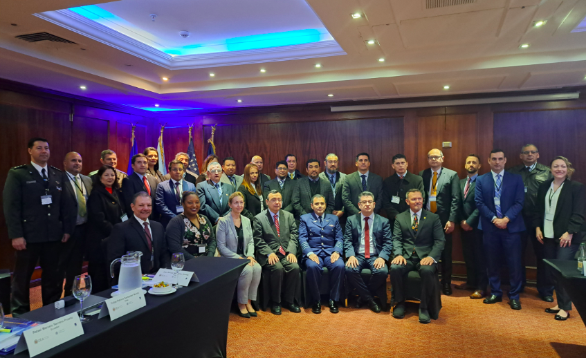 OEA_CICTE's tweet photo. 22 officials related to the #AviationSecurity sector of π¦π·π¨π΄π¨π±πͺπ¨π΅πΎπ΅πͺπΊπΎ participated today in the Subregional Insider Risks Workshop #AVSEC, organized by the #CICTEProgram of #AviationSecurity in Santiago de Chile with support from @StateDeptPM and in collaboration with @TSA https://t.co/NvjxZnKlZe