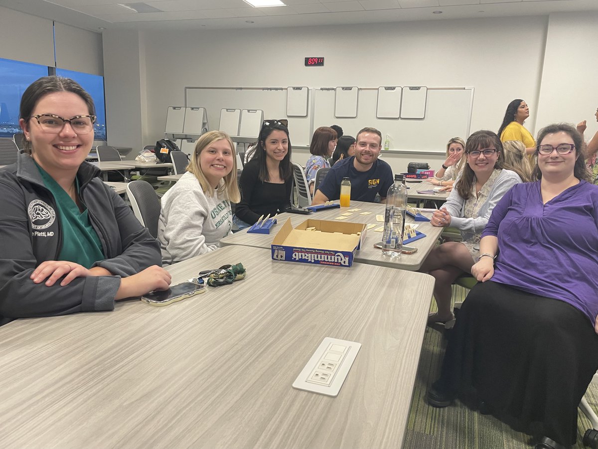 We had a blast at this medical student x neurology resident board game mixer hosted by <a href="/USFHealthMed/">USF Health Medicine</a> 's Student Interest Group in Neurology (SIGN)! <a href="/AANmember/">American Academy of Neurology</a> And, yes, we played The Lesion, and these MS1s were master localizers. 😎