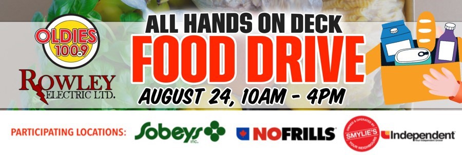 ALL HANDS ON DECK 🙌

Make sure our local students are heading back to school with food to fuel their learning!

Monetary and food donations are being accepted TOMORROW at the following locations 👇

#BrightonON <a href="/Oldies1009/">Oldies 100.9</a>