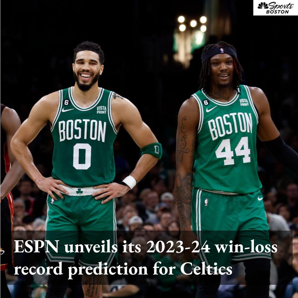 High expectations for the C's this season 👀 ESPN prediction here: nbcsportsboston.com/nba/boston-cel…