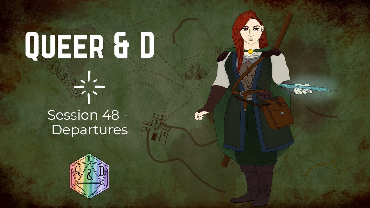 Queer_N_D's tweet photo. New Episode!
An upcoming planned departure and a meeting comes to pass, but is that the only one happening? π
#dnd #dungeonsanddragons #ttrpg #queernd #ActualPlay
WATCH 'Session 48 -Departures ' β‘οΈ πΊ
https://t.co/3CN3JQQ0e9 https://t.co/ZFxqqLJLym