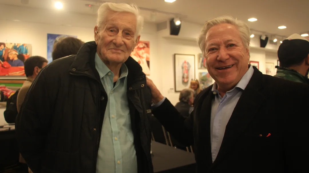 raulbarcelook's tweet photo. Pedro Campo y Heriberto Pronello, 2 “próceres” del diseño y la construcción de autos de competición, en la presentación del libro “Sport Prototipos argentino” de Daniel Viegas, en la AAV.
@motorlibros
@AAvolantes
#pronello #proceres #diseño #competition #sportprototipos #carreras https://t.co/XiT7WMCdRd