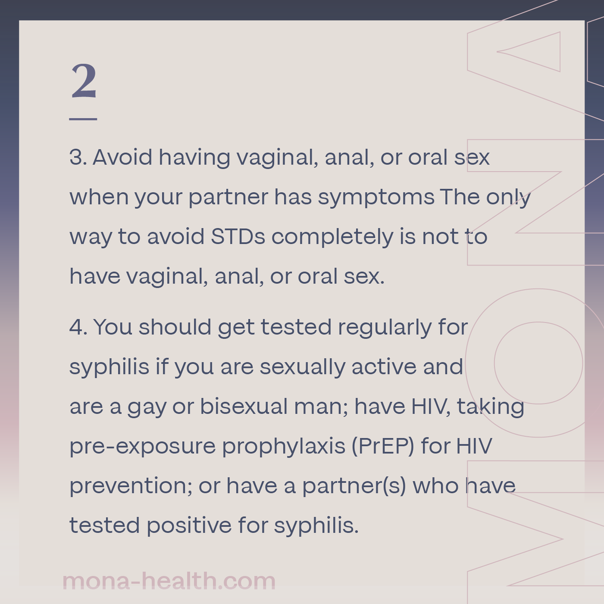 thinkmona's tweet photo. MONA offers 3 different STD/STI testing kits. For more details on testing kits visit our website https://t.co/izyRlJfu2d. 
#sexualhealth #sexeducation #sexed https://t.co/kaz3ueyYoX
