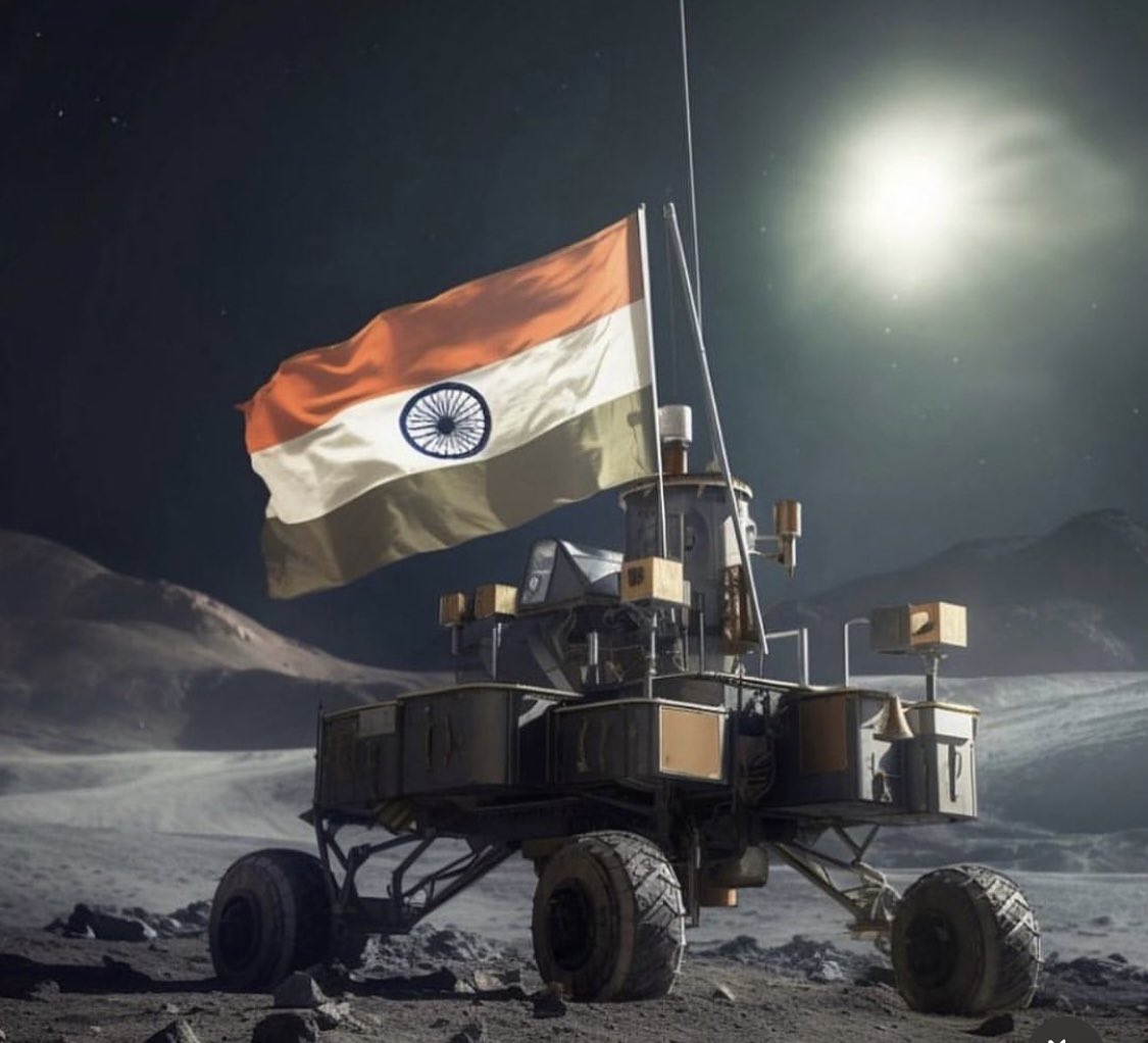 Indians are over the Moon. Congratulations @isro @Chandrayaan3 for this historic and proud moment. Bharat Mata ki Jai 🙏🇮🇳