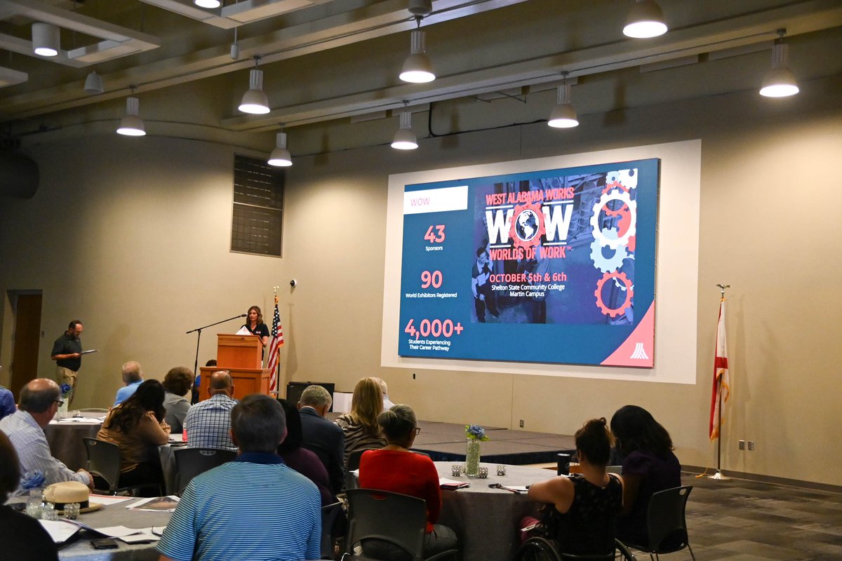 westalworks's tweet photo. We had a great time at our Quarterly Workforce Summit this morning. Thank you to all who attended and to those who provided industry updates. โ๏ธ๐๏ธ
Thank you to @tuscaloosacareertech for hosting us and providing lunch.
ย
#WestAlabamaWorks #WestAlabama #AlabamaWorks https://t.co/vwJsSOlAUF